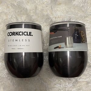 Corkcicle Stemless Tumbler in Silver